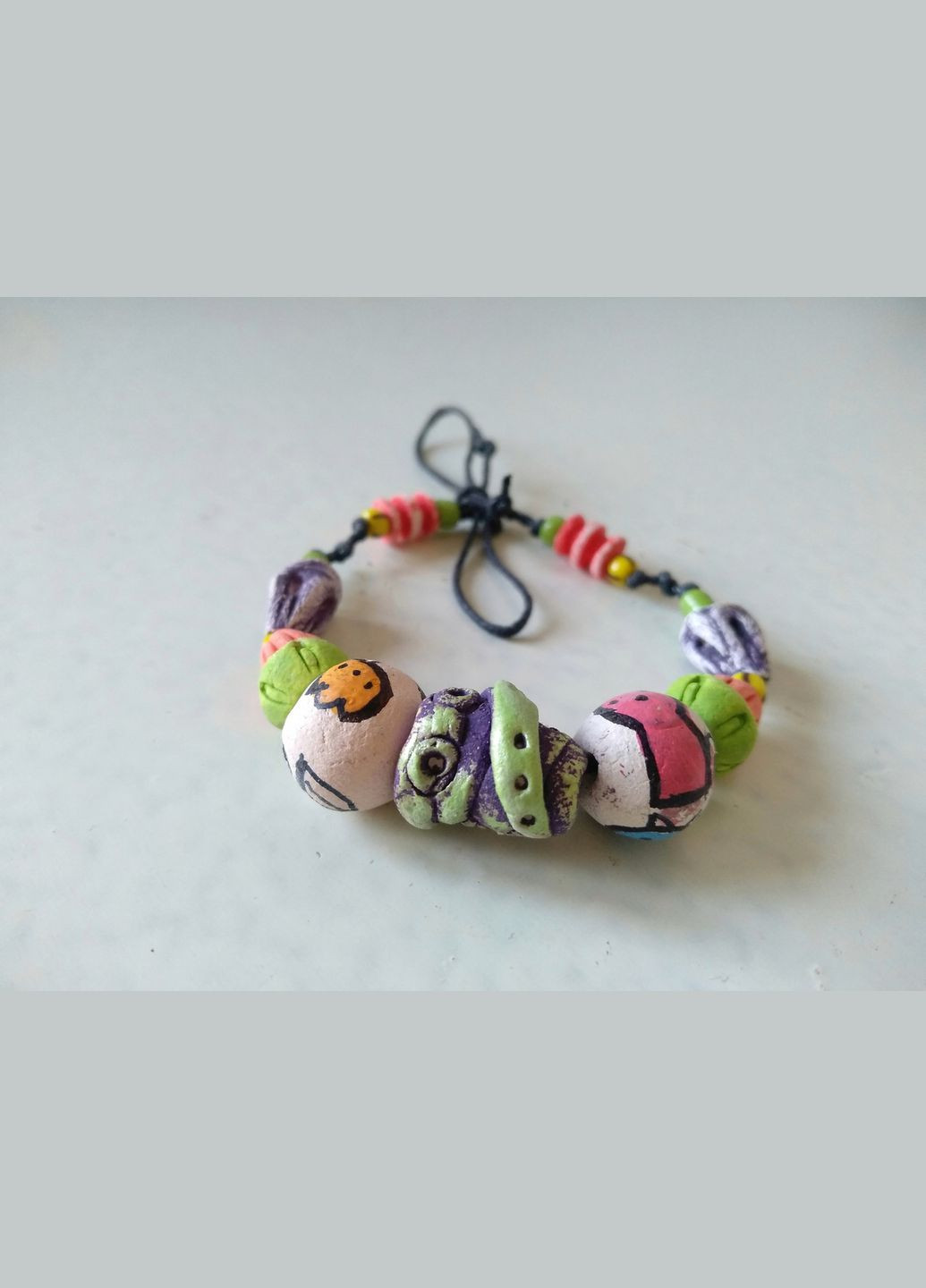 Керамический браслет ручной работы №19 Коти&Ангели (302450819)
