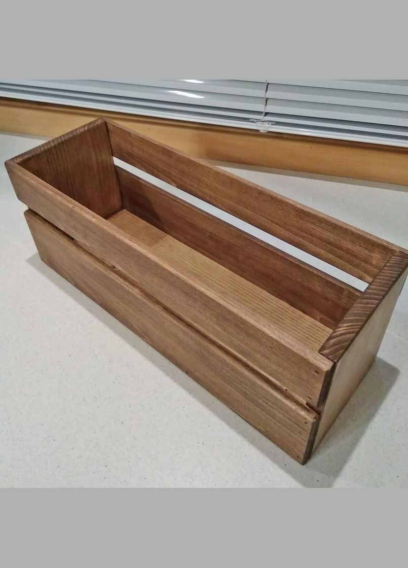 Інтер'єрний декоративний ящик з дерева Циона мускат (ЯИД-002407) No Brand (328076660)