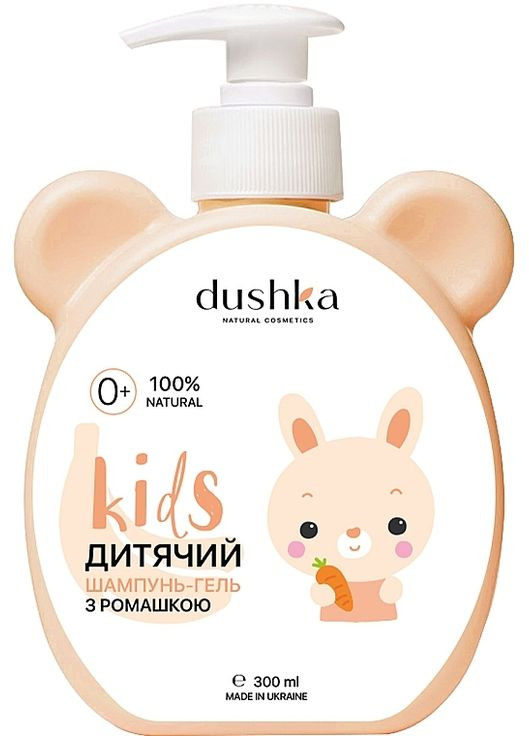 Шампунь-гель дитячий "Ромашка" 300ml (1365698-31157072) DUSHKA (368617212)