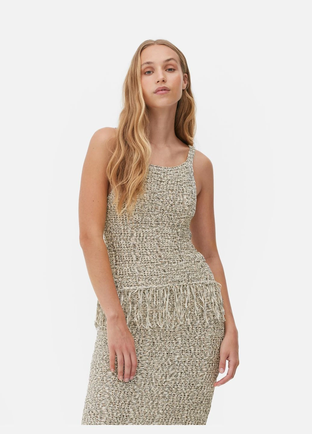 Топ лето,бежевый-черный в узоры, Primark (333145920)