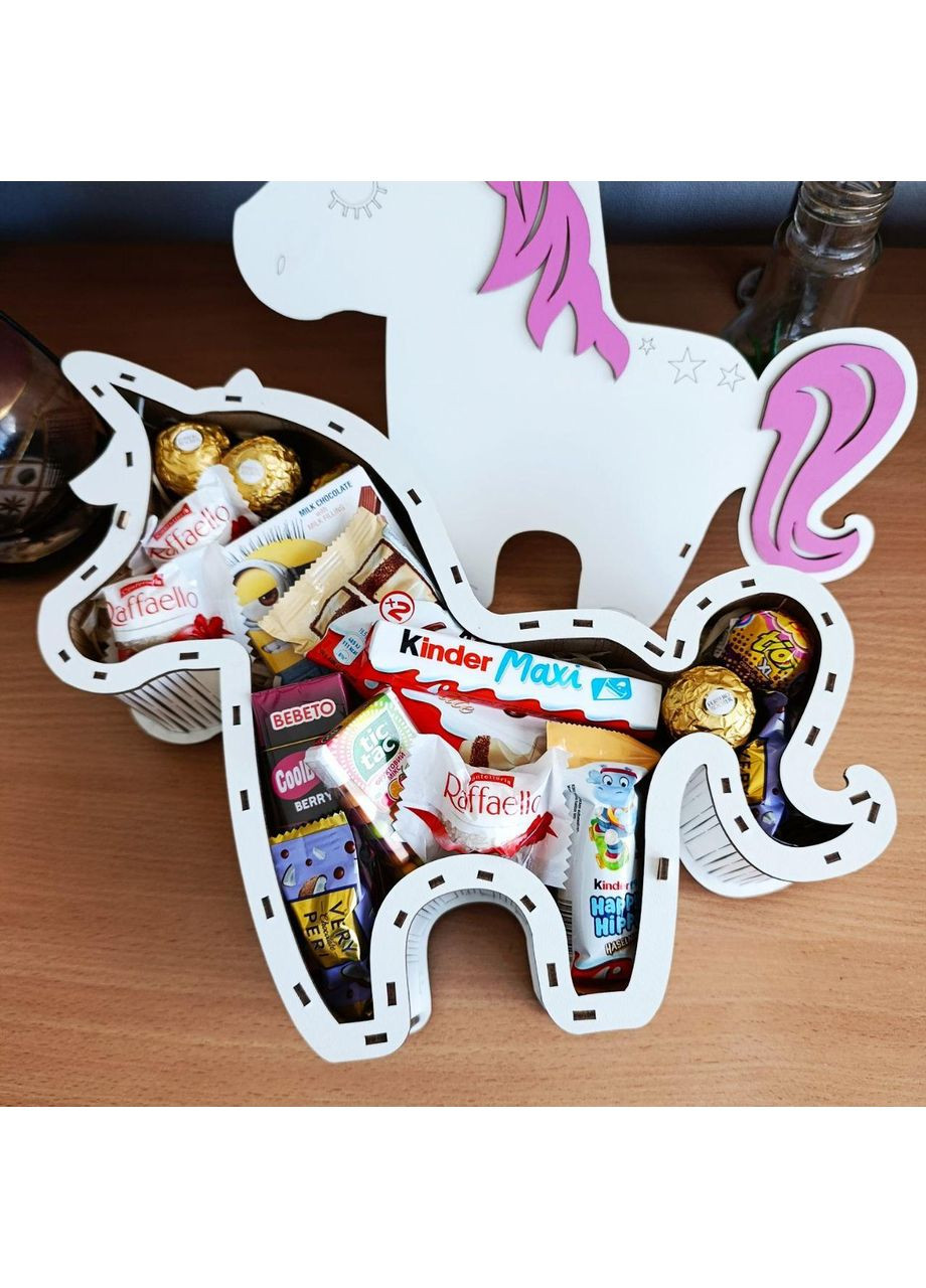 Подарунковий бокс з солодощами для дитини на день народження новий рік різдво (ar304) No Brand (364484938)