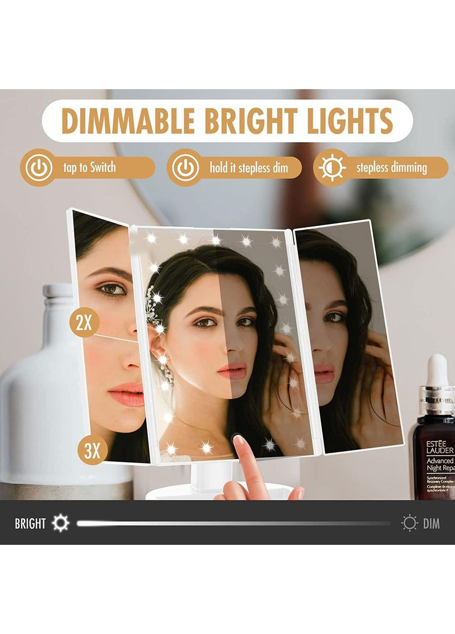 Дзеркало для макіяжу зі збільшенням Fascinate No Brand (363320187)