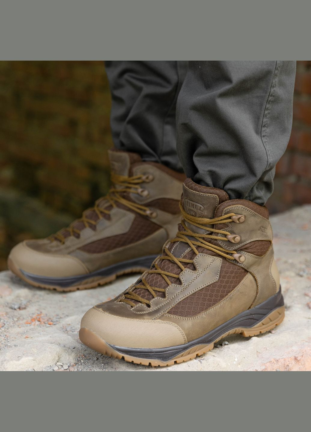 Кожаные Демисезонные Мужские Берцы Тактические. 36-46р Койот. Натуральная гидрофобная кожа! STDM-1027 No Brand (301148062)