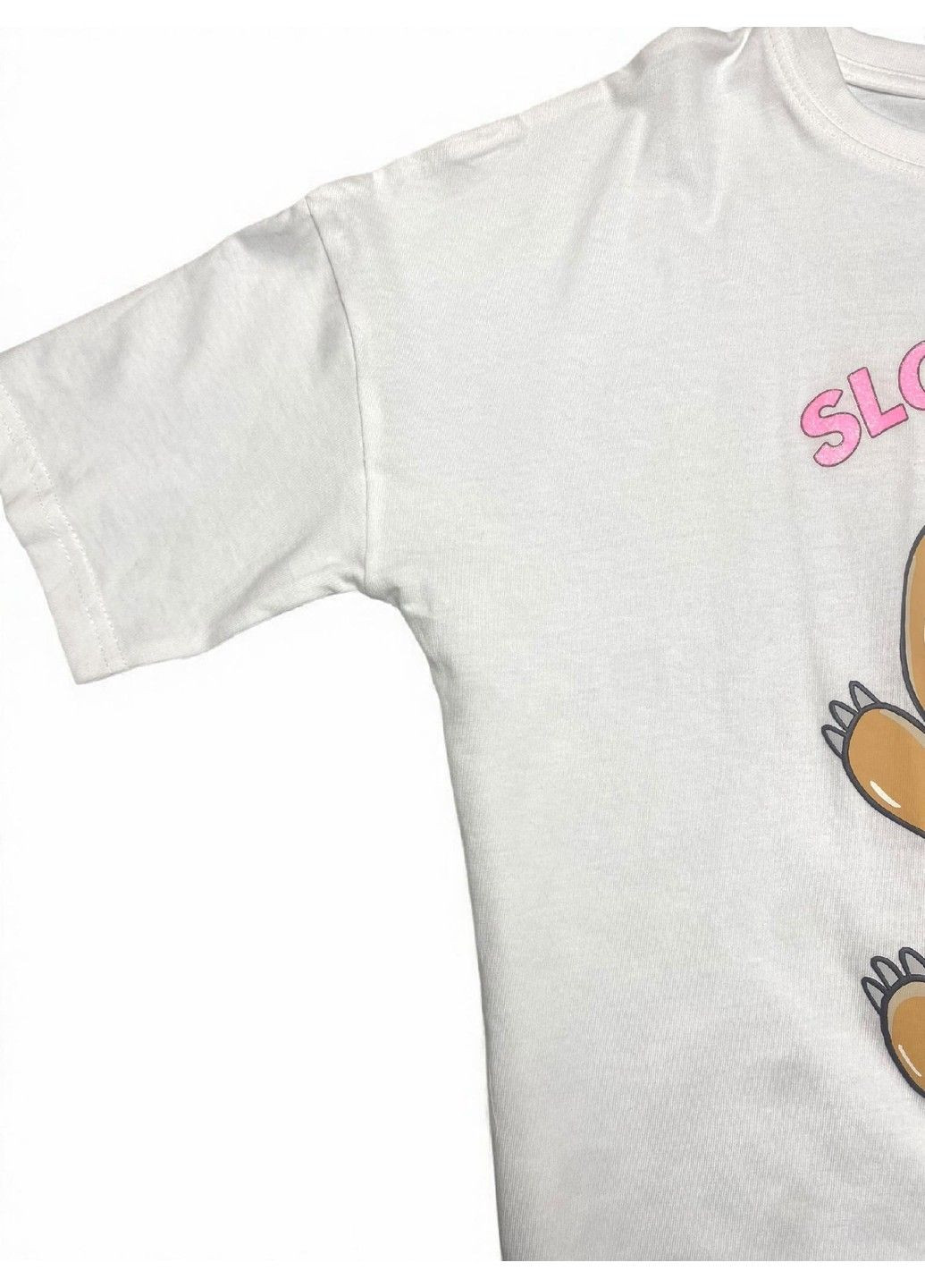 Белая футболка детская подростковая на девочку укороченная линивец, белая Primark