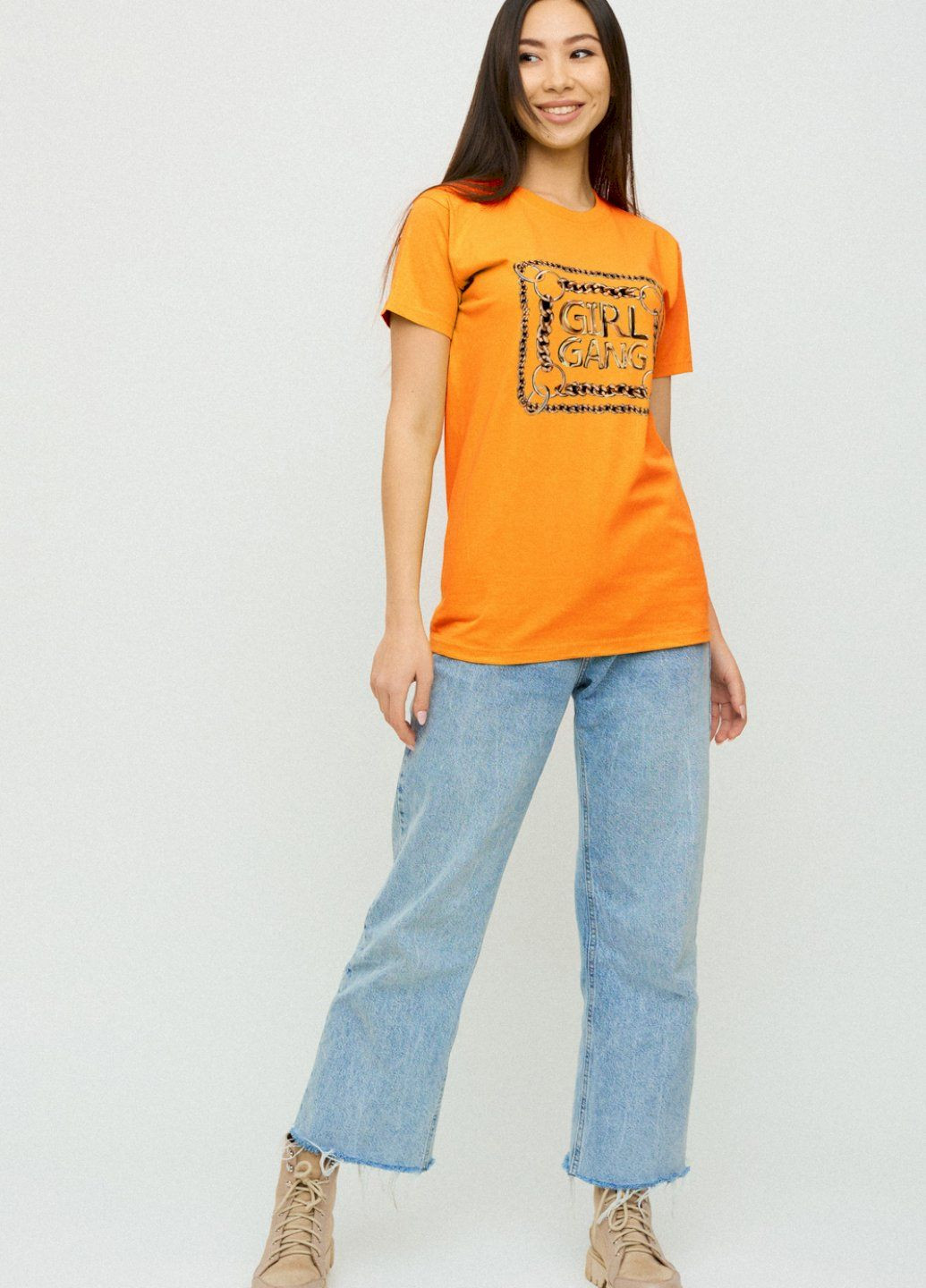 Футболка Boyfriend / дихаючий принт / YAPPI - (325222343)