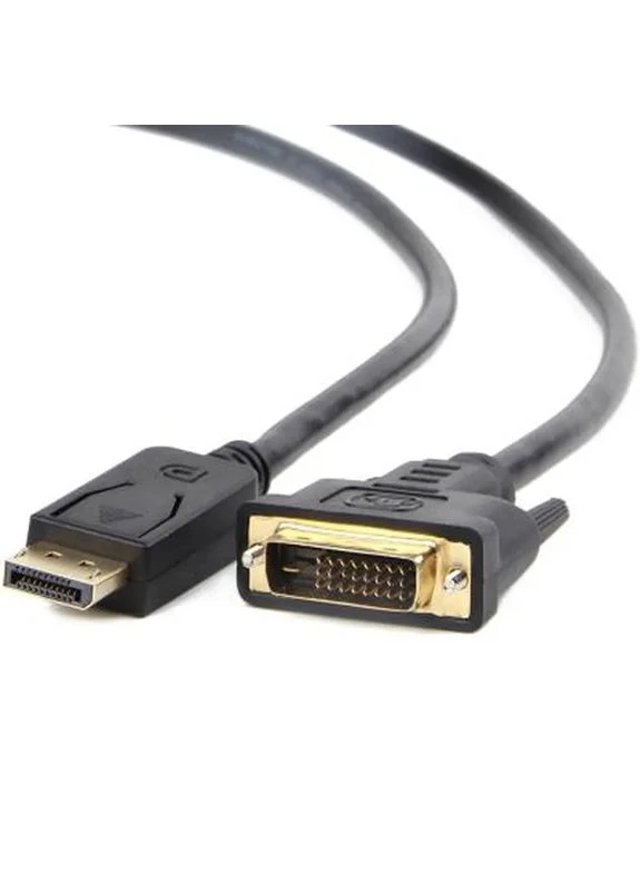 Кабель мультимедійний DisplayPort M to DVI M 1.0m 24+1pin (CC-DPM-DVIM-1M) Cablexpert (400386417)