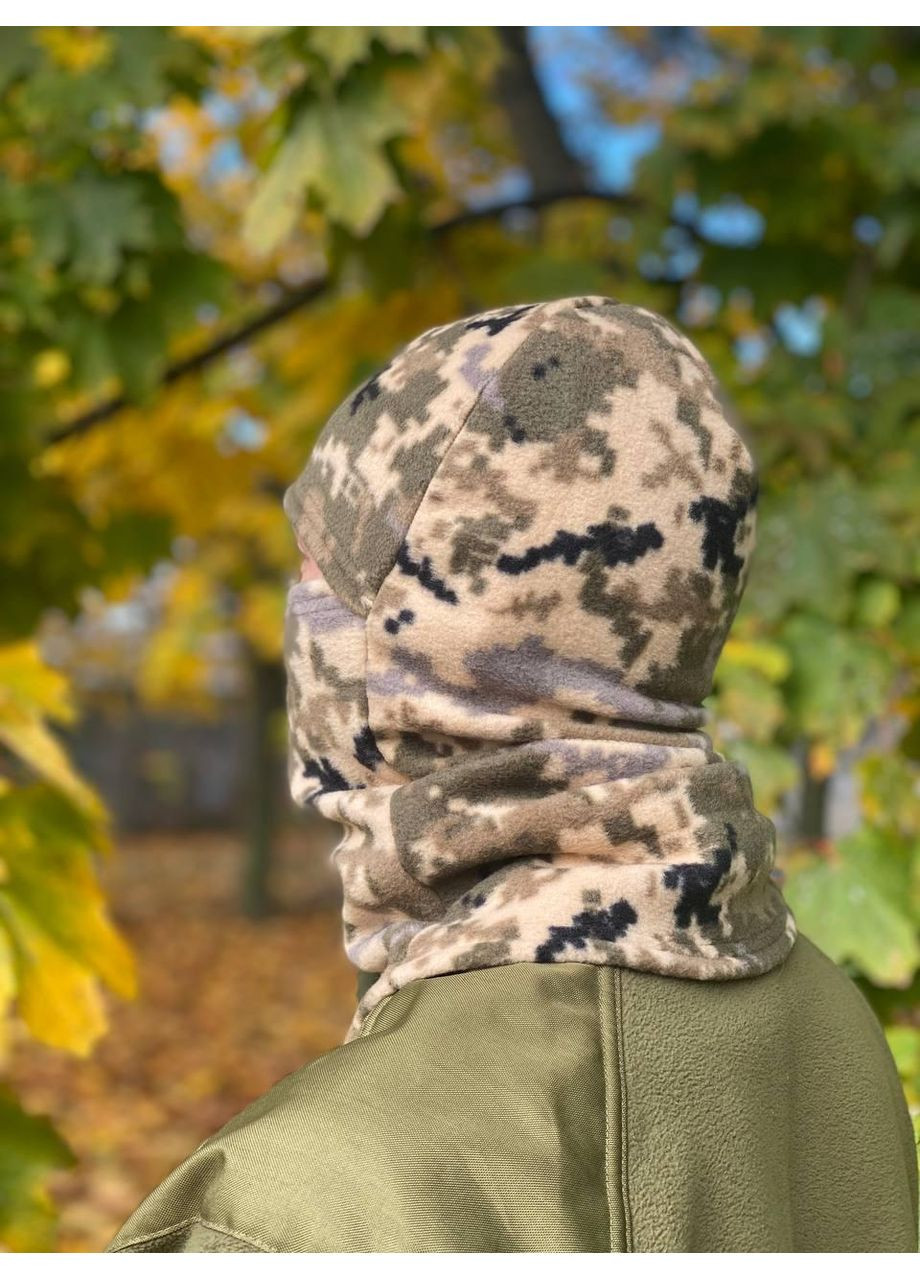 MorningStar флисовая балаклава пиксель хаки флис производство -