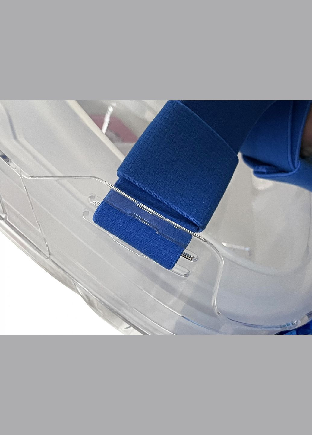 Повнолицева маска для плавання зі склом проти запотівання WAVE Mask Anti Fog Full (L/XL) No Brand (342740870)