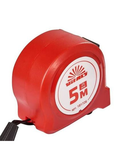 Рулетка 5 м × 25 мм Vitals (363054547)