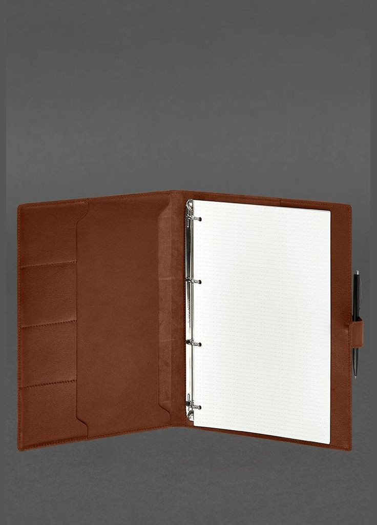 Кожаный блокнот А4 (софт-бук) 9.2 светло-коричневый Краст (A-027960) BlankNote (328961548)