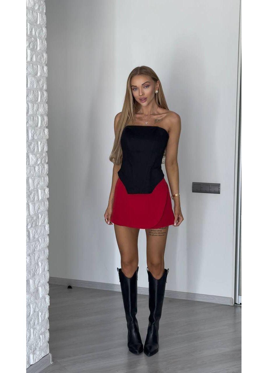 Жіночий топ-корсет чорного кольору 34734 Fashion (362039407)