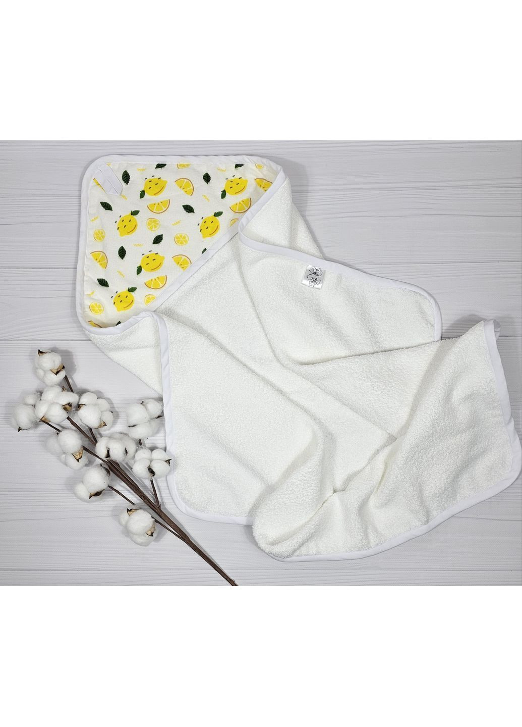 Набор для новорожденного: 7 пеленок, полотенце и муслиновый плед a.l.babybox Лимончик No Brand (368685409)