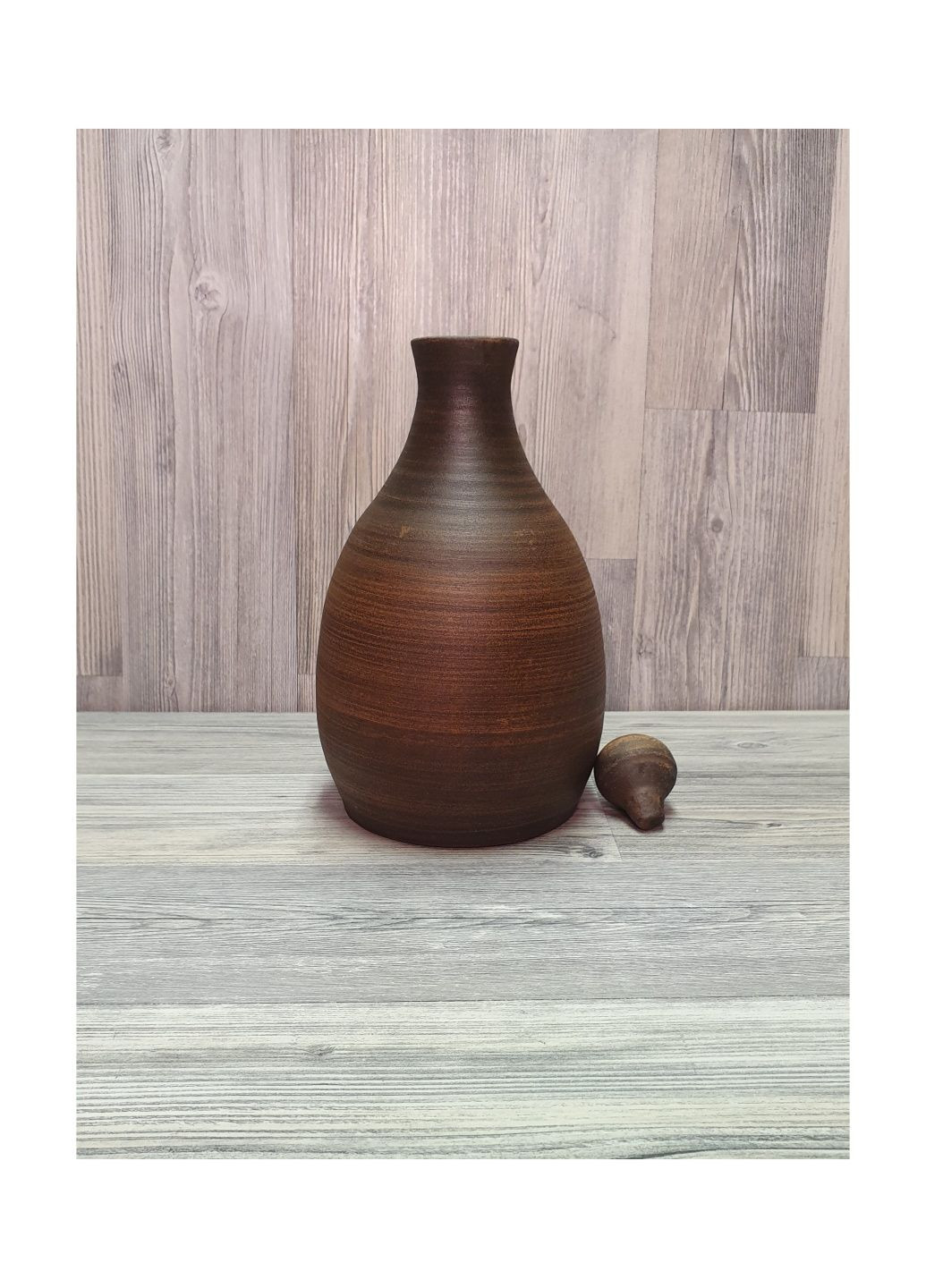 Штоф 1 л., из красной глины No Brand (330621155)