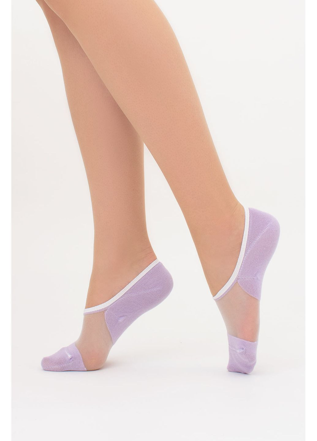Фіолетові жіночі короткі шкарпетки Giulia однотонні (351854092)