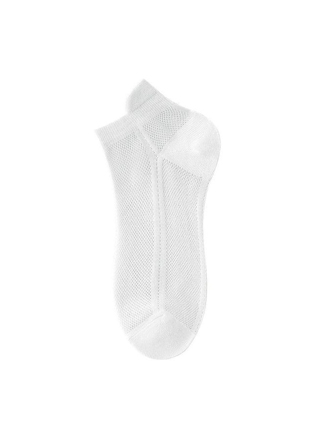 Шкарпетки в сіточку Lono хв001пш white (290147784)