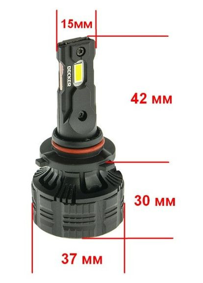 LED автолампа LED PL-03 5K 9005 Decker (372482267)