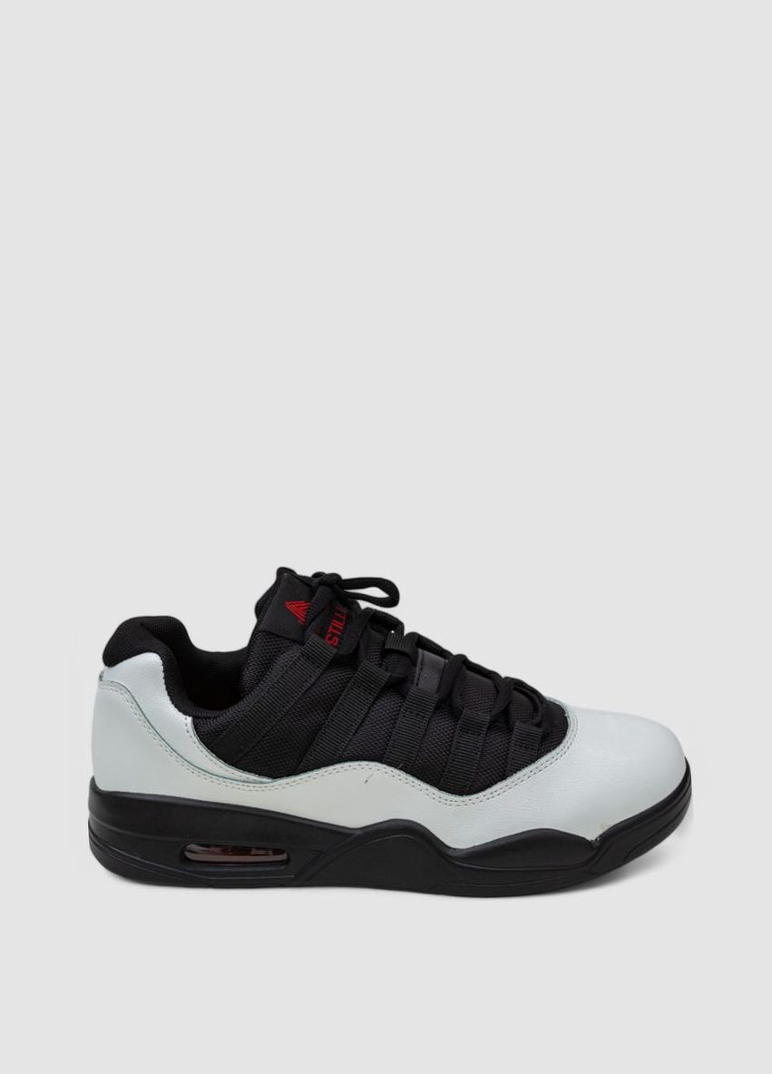 Черно-белые кеды мужские из экокожи, 248rst116 Ager