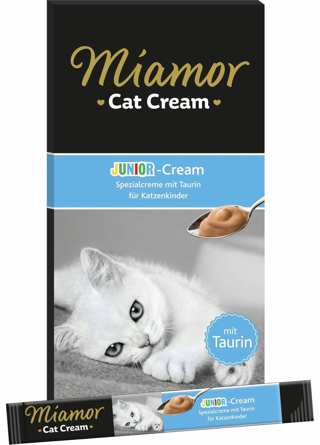 Cat Cream Junior Cream Ласощі для кошенят з таурином 15 г ЦІНА ЗА ШТ Miamor (266274736)