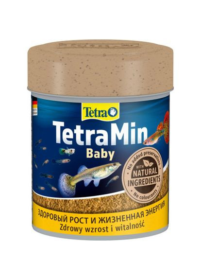 Корм TetraMin Baby для аквариумных рыб-мальков 66 мл (*) Tetra (323153487)