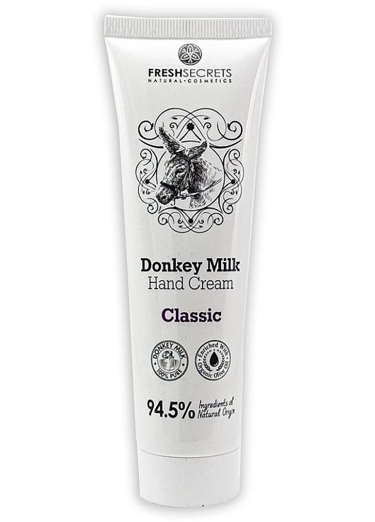 Крем для рук "Classic" с ослиным молоком Fresh Secrets Hand Cream 100ml (1212364-137465) Madis (368658808)