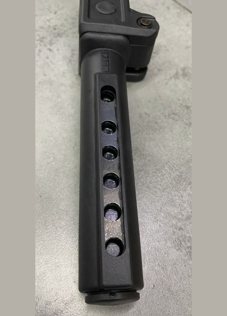 Труба складана для прикладу АК, TACTICAL (DLG-147-black), Mil Spec Чорна, трубний складаний адаптер DLG Tactical (362601294)