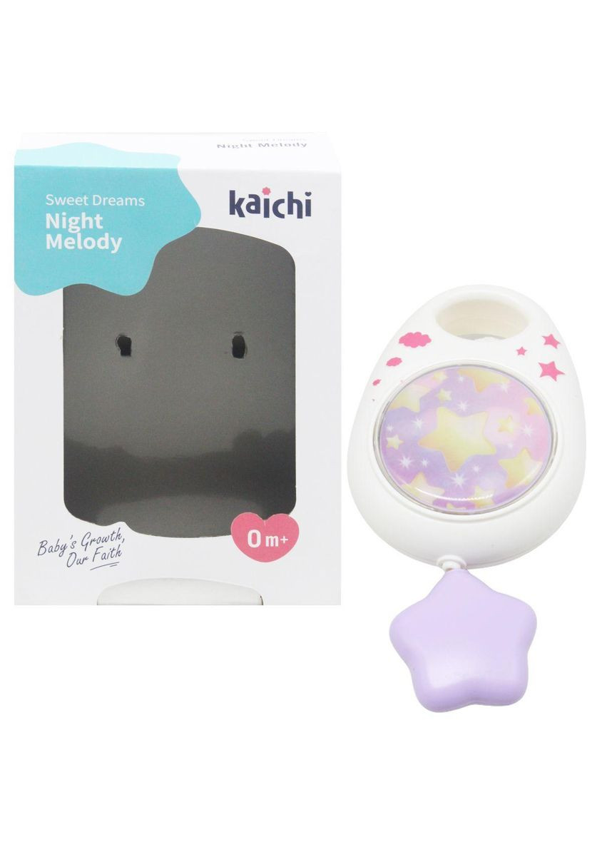 Музыкальная развивающая игрушка для малышей подвеска, сиреневый (K999-302B/G) MIC (362432379)