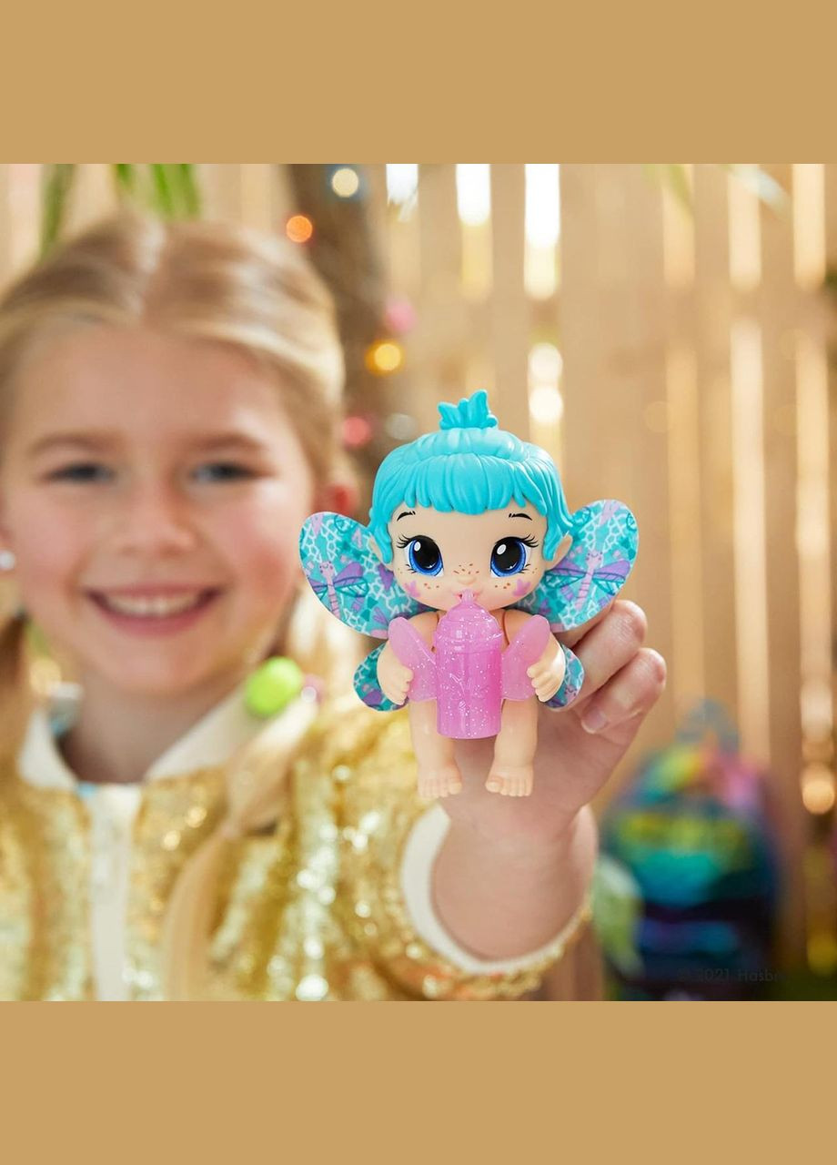 Кукла GloPixies Minis Aqua Flutter Doll мини кукла с аксессуарами Baby (282964510)