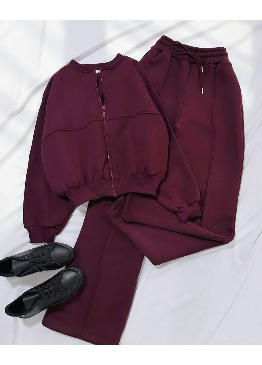 Женский спортивный костюм на флисе, S/M No Brand (365453152)