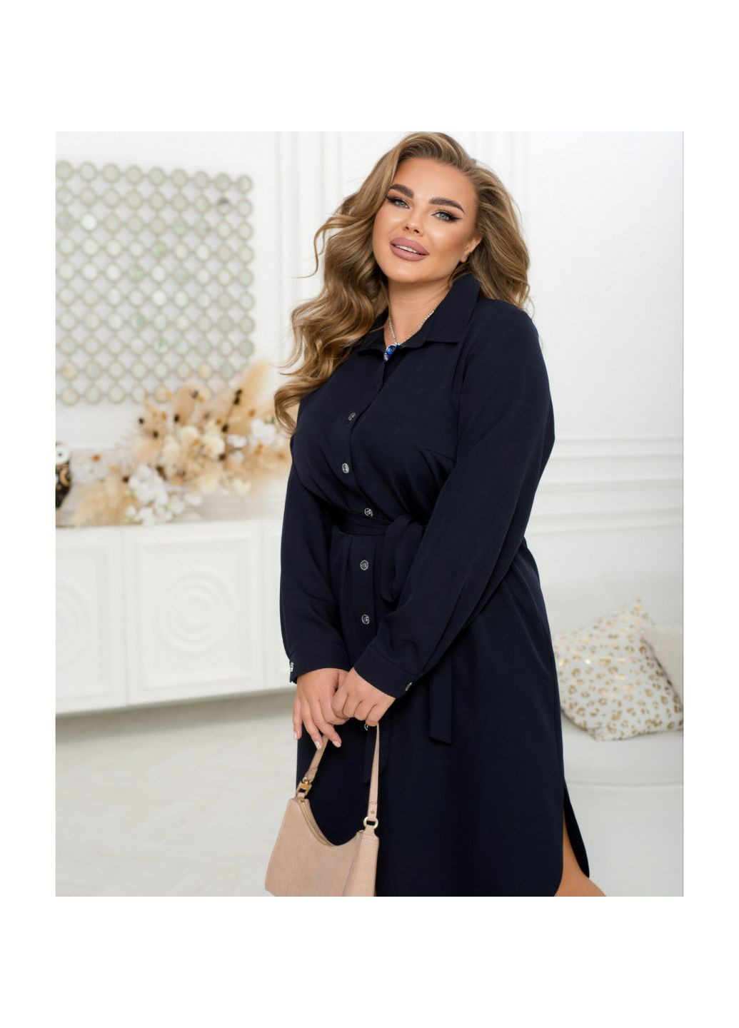 Темно-синя сукня Liton