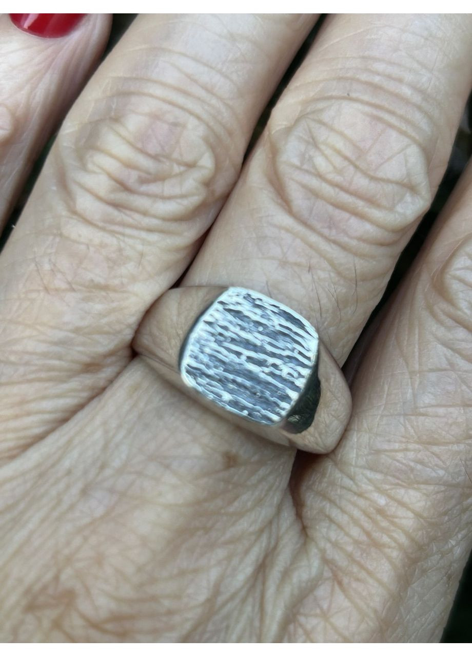 Печать мужская серебряная 891, размер No Brand (361225121)