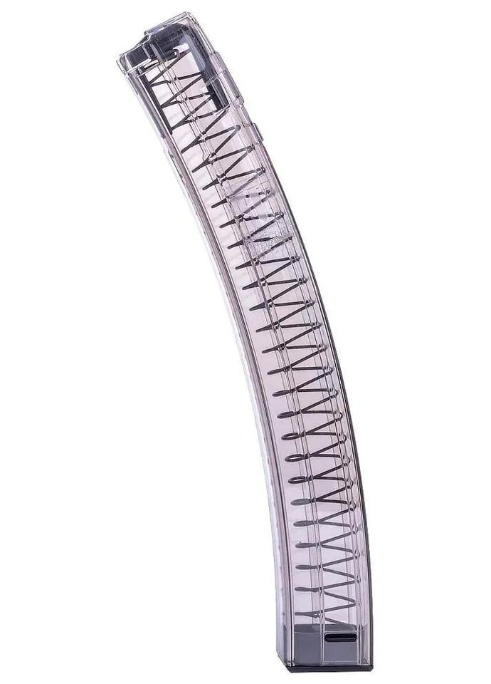 Магазин для MP5 9 мм. Ємність 40 патронів. Прозорий Ets (316444537)