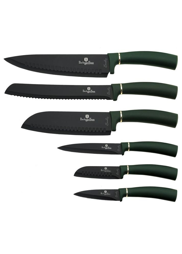 Набір ножів Emerald Collection 6 предметів BH2511A Berlinger Haus комбінований,