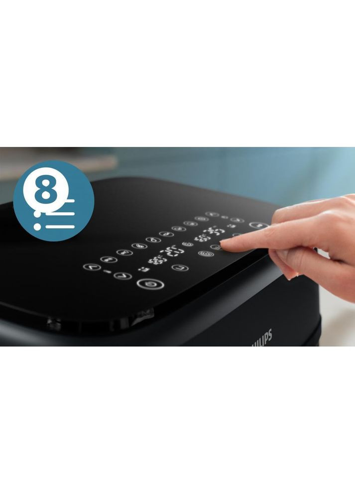 Мультипіч (аерофритюрниця) Dual Airfryer 3000 Series NA351/00 Philips (360397783)