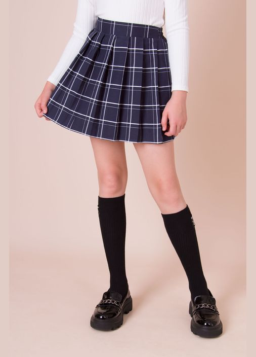 Темно-синяя юбка Mevis