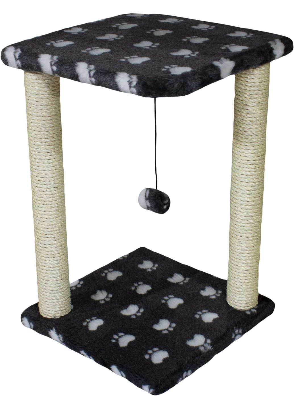 Когтеточка домик сизалевый "Симба 2" 33х33х52 см (4820224215877) Lucky Pet (380986710)