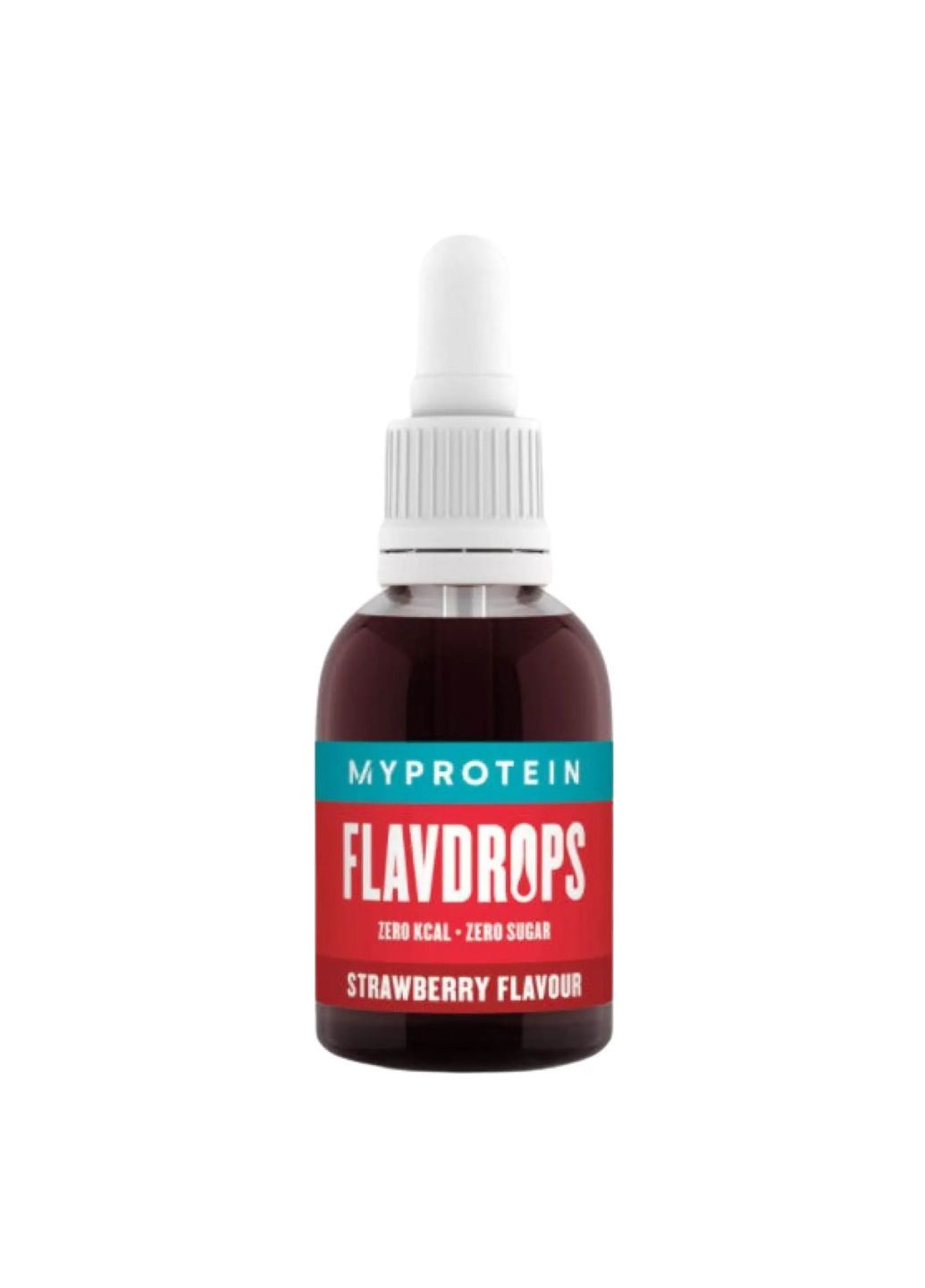 Flavdrops - 50ml Strawberry (полуниця) підсолоджувач My Protein (283296280)