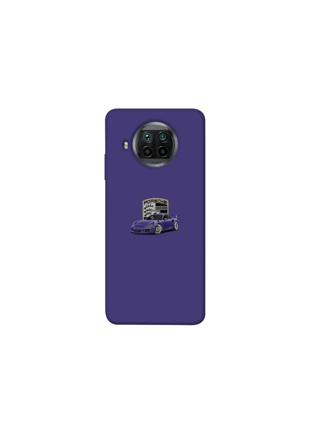 Чехол на Xiaomi Mi 10T Lite / Redmi Note 9 Pro 5G Porsche purple Frontalka (353841295)