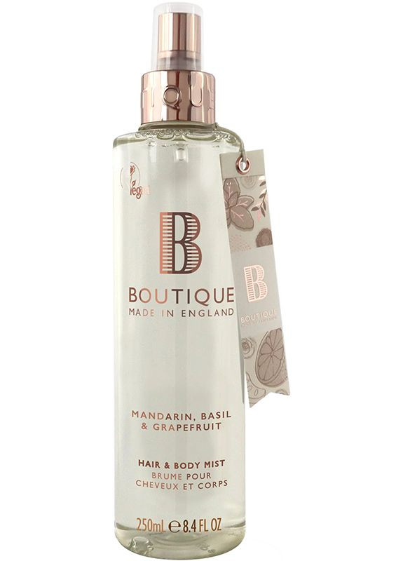 Мост для тела и волос Mandarin, Basil & Grapefruit, 250 мл Boutique (352177249)