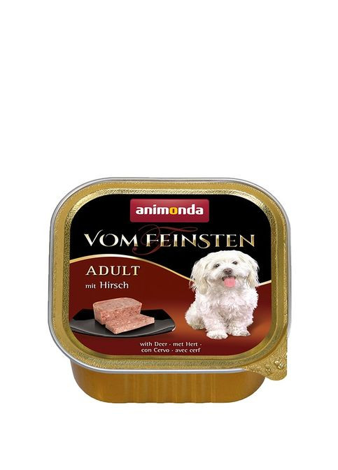 Консерви Vom Feinsten для собак з оленіною 150 г (4017721826600) Animonda (279563625)