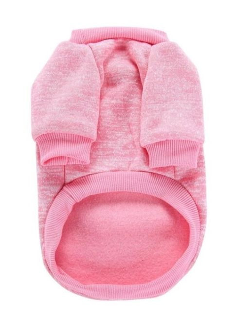 Кофта для собак та котів Bright Pink ряба яскраво-рожева A: 39 см B: 48 см C: 29 см 7102 Ecotoys (276394213)