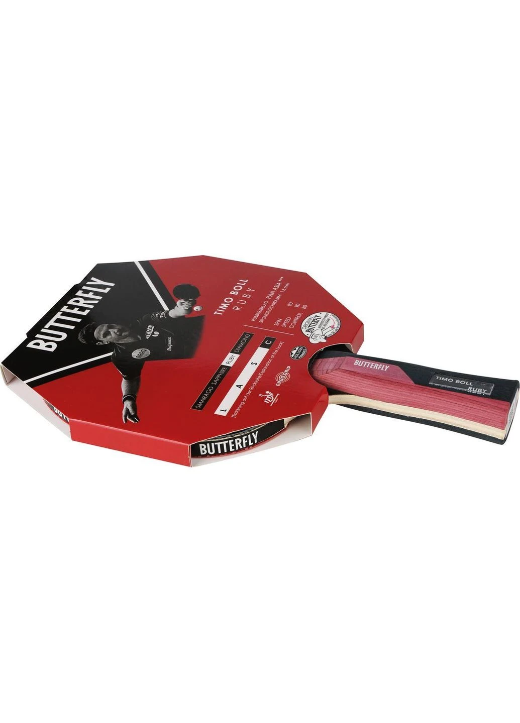 Ракетка для настільного тенісу Timo Boll Ruby Butterfly (307059805)