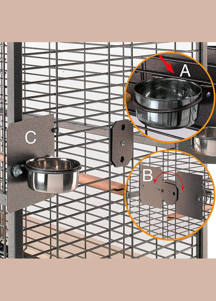 Вольер для попугаев и других птиц Expert (Ферпласт Эксперт) Ferplast (297512462)