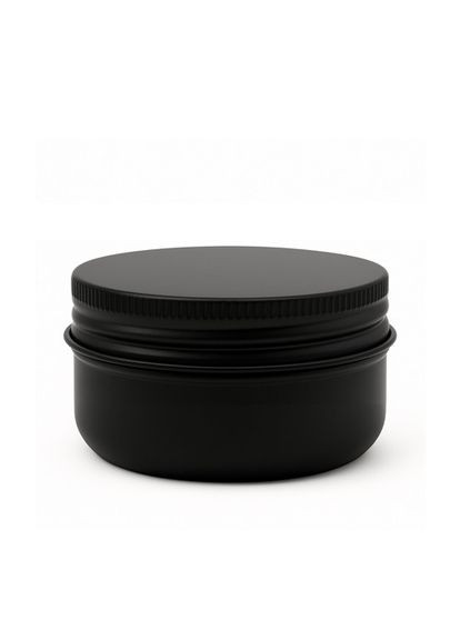 Баночка алюмінієва матова чорна, 80 мл, 68×35 мм No Brand (369759744)