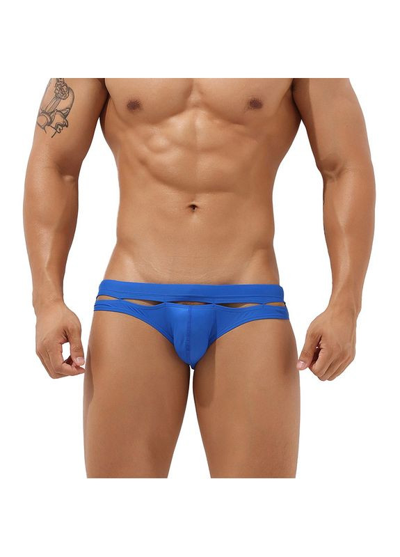 Мужские синие пляжные, спортивные, повседневные, кэжуал мужские плавки брифы белый 6239 брифы Sport Line