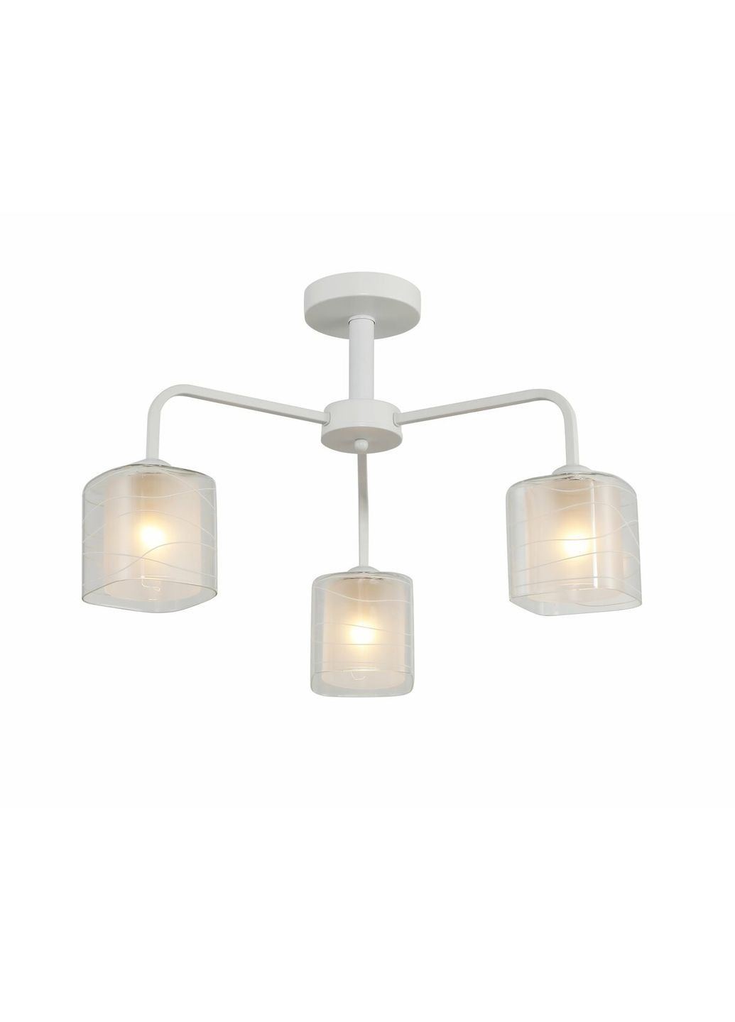 Стельовий світильник G 07469/3 білий Valeso (336934401)