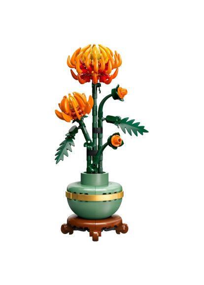 Конструктор (10368) Lego Icons Хризантема 278 деталей (366698234)