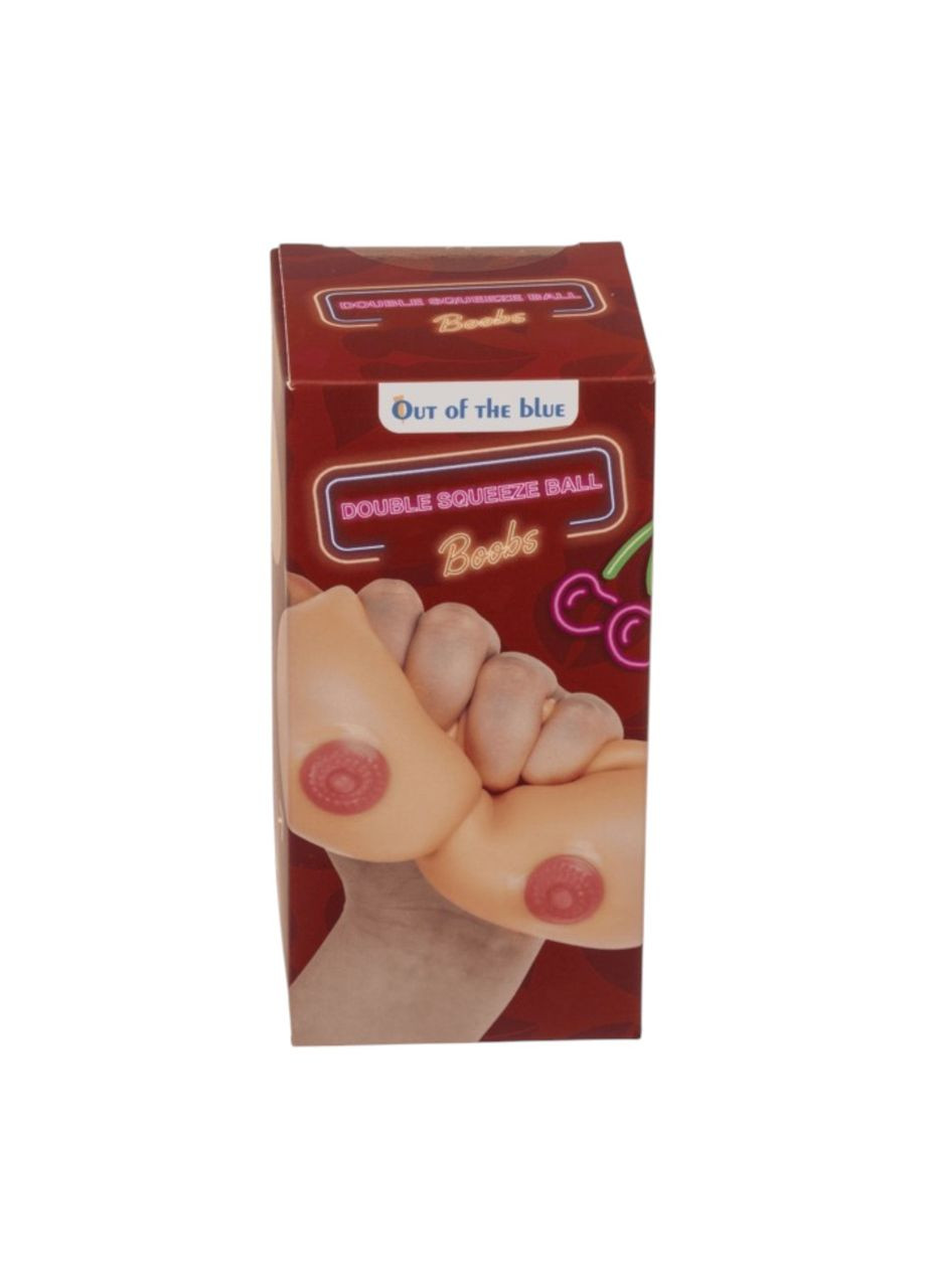 Антистресс мяч Double Squeeze Ball Boobs для снятия стресса с формой груди 12,5 см OOTB (322287565)