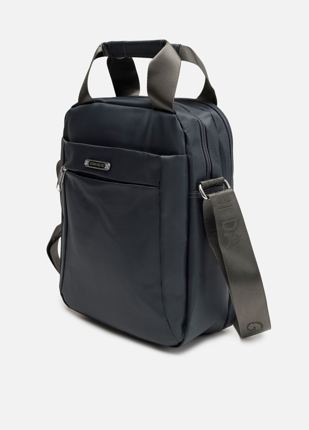 Чоловіча сумка колір темно-сірий ЦБ-00264602 No Brand (308024564)