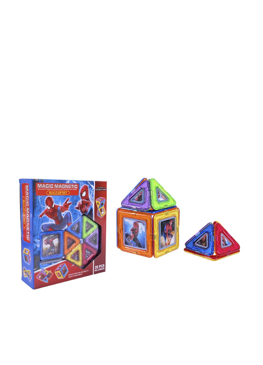 Конструктор магніт колір різнокольоровий ЦБ-00281897 No Brand (341678179)