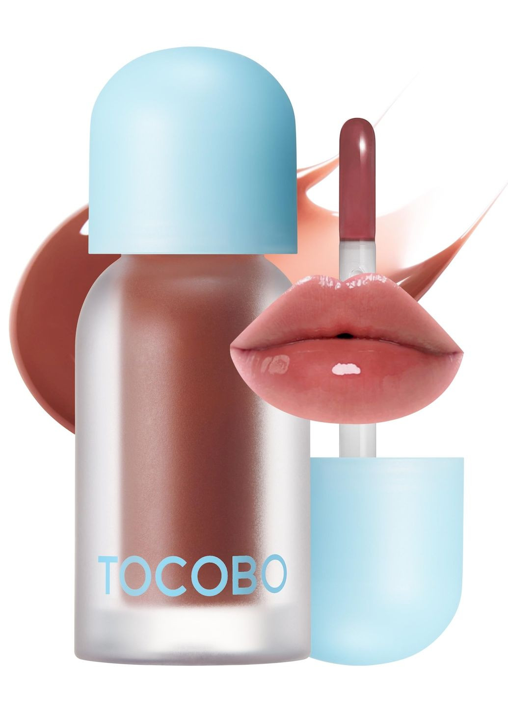 Масло-плампер Juicy Berry Plumping Lip Oil Glam Max 13 Choco Berry червоно-коричневий 4 г TOCOBO (345565512)